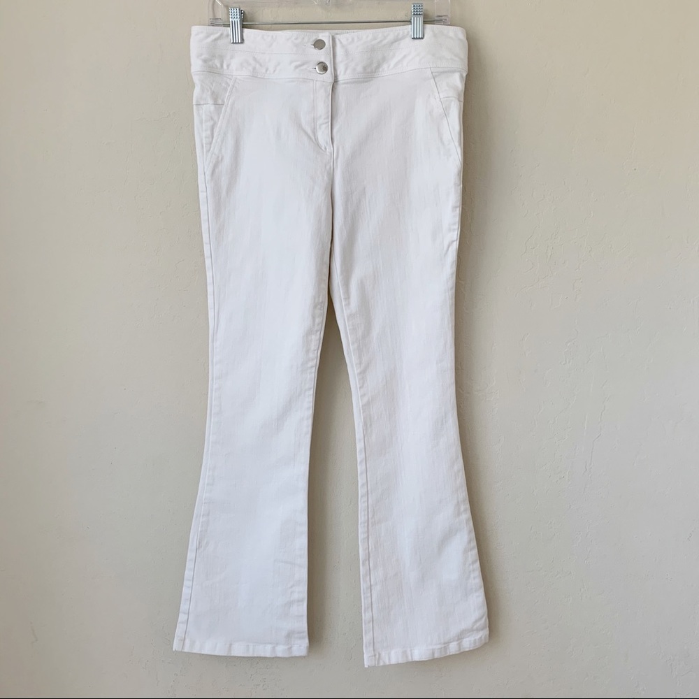 VERONICA BEARD SZ 10 WHITE JEANS